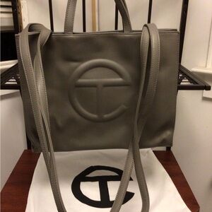 Telfar Charcoal Tote Bag